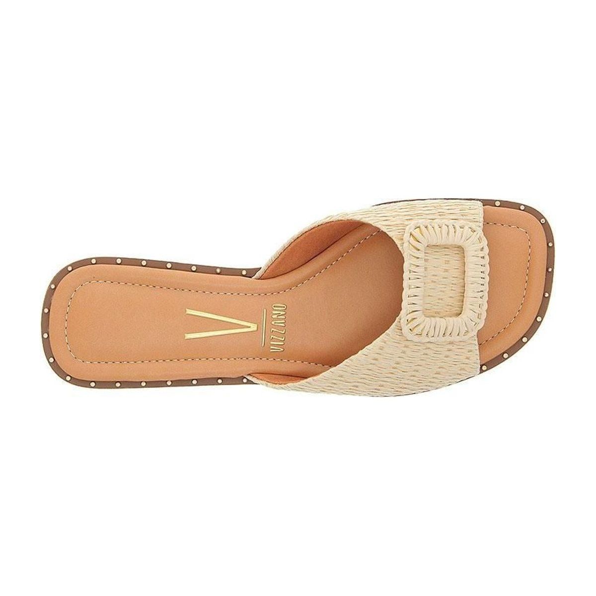 Vizzano Raffia Buckle Slide